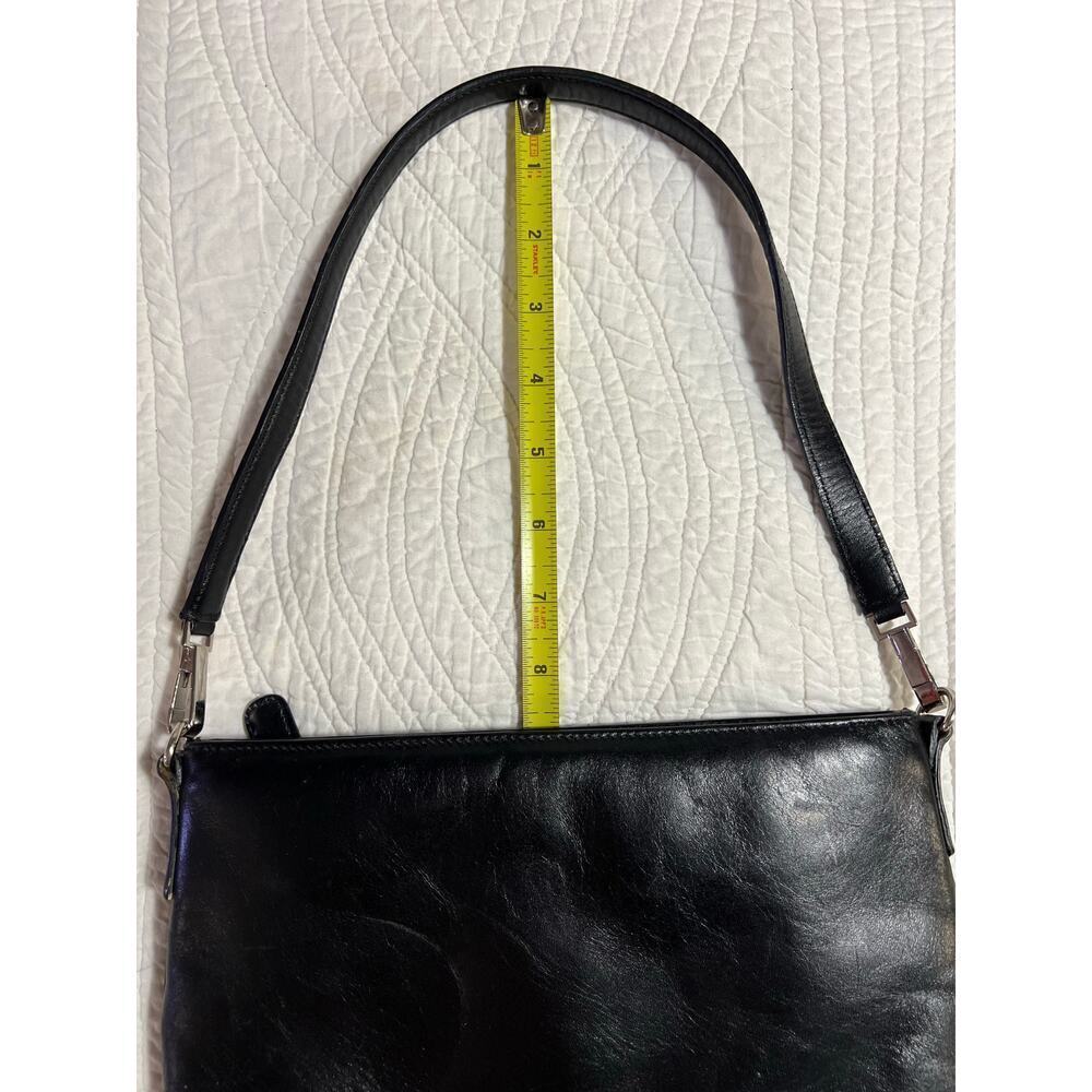 Talbot Black Leather shoulder bag - Picture 7 of 7